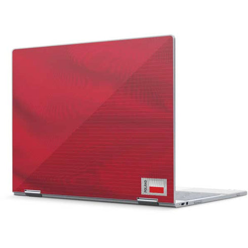 Poland Soccer Flag Pixelbook Skin